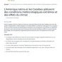 L’Amérique latine et les Caraïbes pâtissent des conditions météorologiques extrêmes et des effets du&nbsp;climat